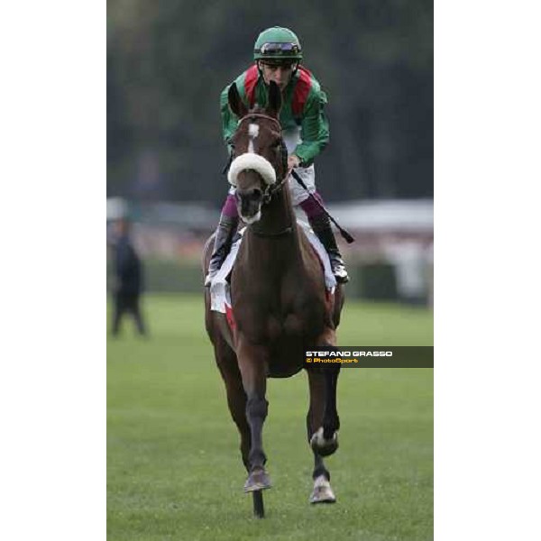 Christophe Soumillon on Shawanda Paris Longchamp, 2nd october 2005 ph. Stefano Grasso