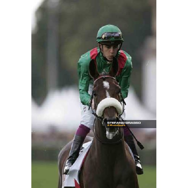 Christophe Soumillon on Shawanda Paris Longchamp, 2nd october 2005 ph. Stefano Grasso