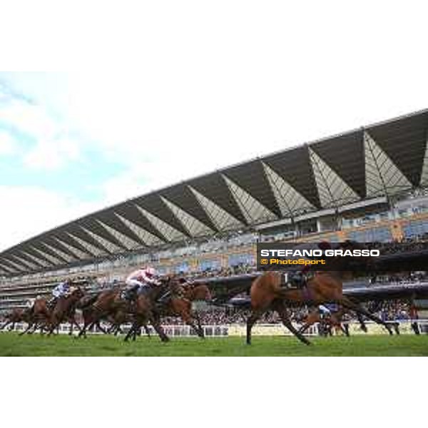 Frankie Dettori on Osaila wins the Sandrigham Handicap Stakes Ascot - Royal Ascot Second day,17th june 2015 ph.Stefano Grasso