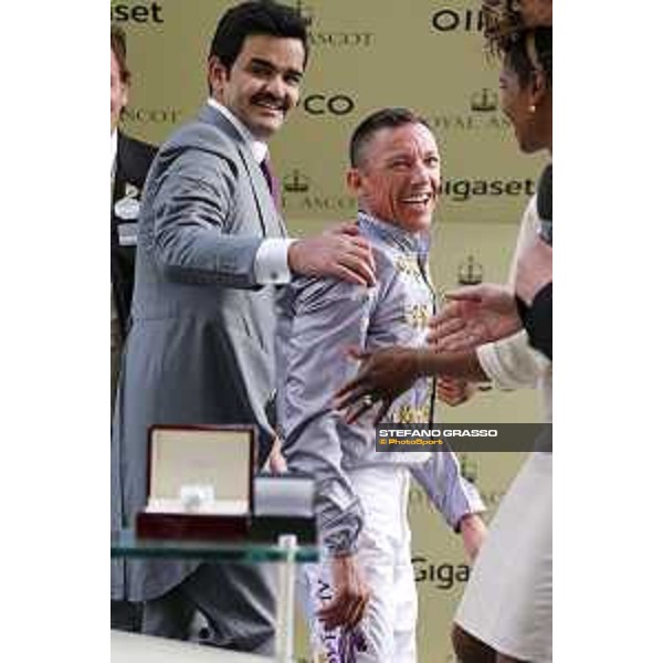 Sheikh Joaan bin Hamad bin Khalifa Al-Thani and Frankie Dettori Ascot - Royal Ascot Second day,17th june 2015 ph.Stefano Grasso