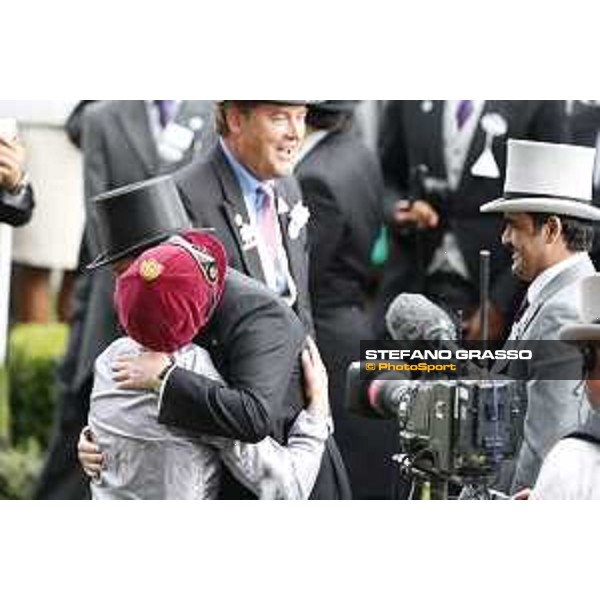 Frankie Dettori and Osaila win the Sandrigham Handicap Stakes Ascot - Royal Ascot Second day,17th june 2015 ph.Stefano Grasso