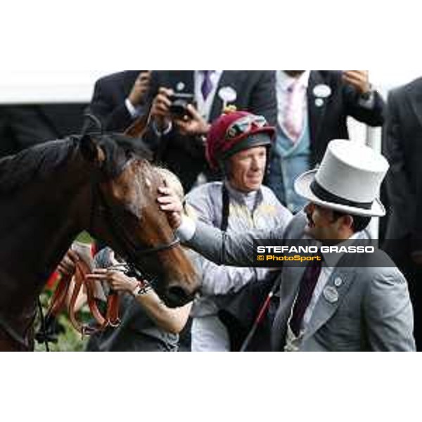Sheikh Joaan bin Hamad bin Khalifa Al-Thani with Osaila Ascot - Royal Ascot Second day,17th june 2015 ph.Stefano Grasso
