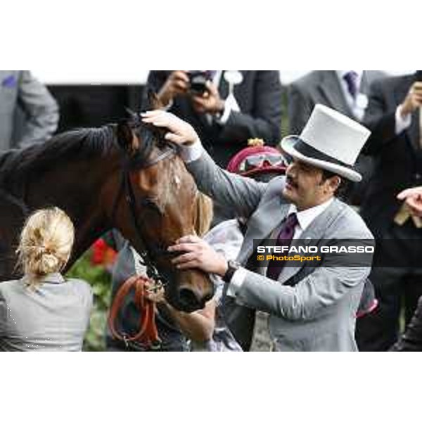 Sheikh Joaan bin Hamad bin Khalifa Al-Thani with Osaila Ascot - Royal Ascot Second day,17th june 2015 ph.Stefano Grasso