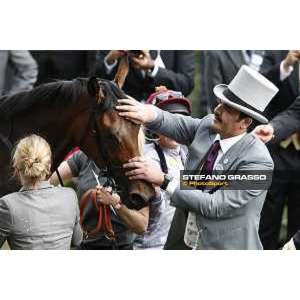 Sheikh Joaan bin Hamad bin Khalifa Al-Thani with Osaila Ascot - Royal Ascot Second day,17th june 2015 ph.Stefano Grasso