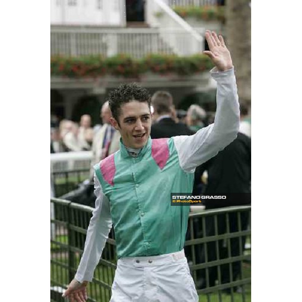 Christophe Soumillon PAris, Longchamp, 2nd october 2005 ph. Stefano Grasso