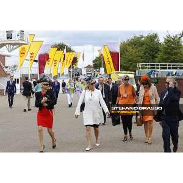 Racegoers at Goowdood - Second Day Goodwood 29th july 2015 ph.Stefano Grasso/QEF