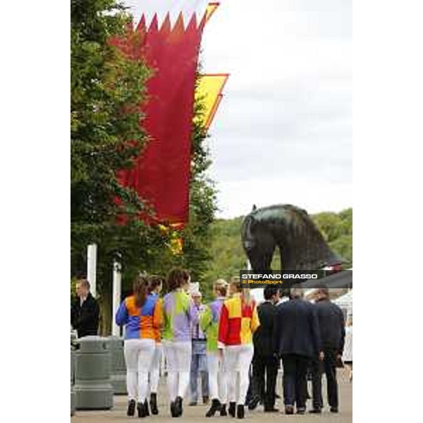Racegoers at Goowdood - Second Day Goodwood 29th july 2015 ph.Stefano Grasso/QEF