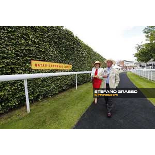 Racegoers at Goowdood - Second Day Goodwood 29th july 2015 ph.Stefano Grasso/QEF