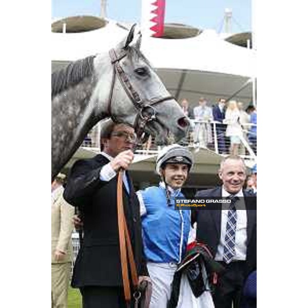Maxime Guyon on Solow wins the Qatar Susses Stakes Goodwood,29th july 2015 ph.Stefano Grasso/QEF