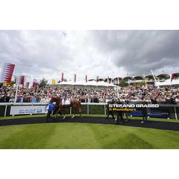 Maxime Guyon on Solow wins the Qatar Susses Stakes Goodwood,29th july 2015 ph.Stefano Grasso/QEF
