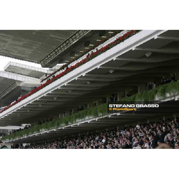 the grandstand of Longchamp Paris Longchamp, 2nd october 2005 ph. Stefano Grasso