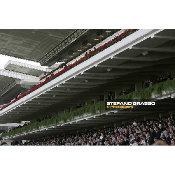 the grandstand of Longchamp Paris Longchamp, 2nd october 2005 ph. Stefano Grasso