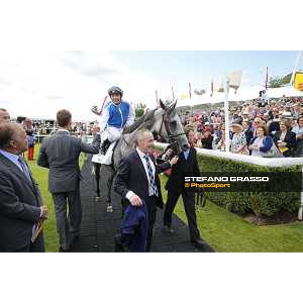 Maxime Guyon on Solow wins the Qatar Susses Stakes Goodwood,29th july 2015 ph.Stefano Grasso/QEF