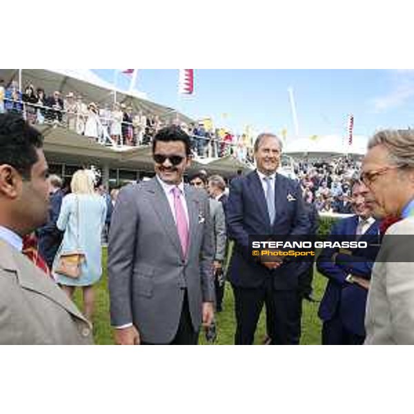 Sheikh Joaan bin Hamad bin Khalifa Al Thani and Hamad Al-Attiyah Goodwood and 29th july 2015 ph.Stefano Grasso/QEF