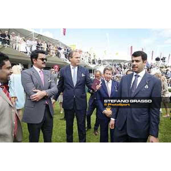 Sheikh Joaan bin Hamad bin Khalifa Al Thani and Hamad Al-Attiyah Goodwood and 29th july 2015 ph.Stefano Grasso/QEF