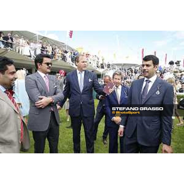 Sheikh Joaan bin Hamad bin Khalifa Al Thani and Hamad Al-Attiyah Goodwood and 29th july 2015 ph.Stefano Grasso/QEF