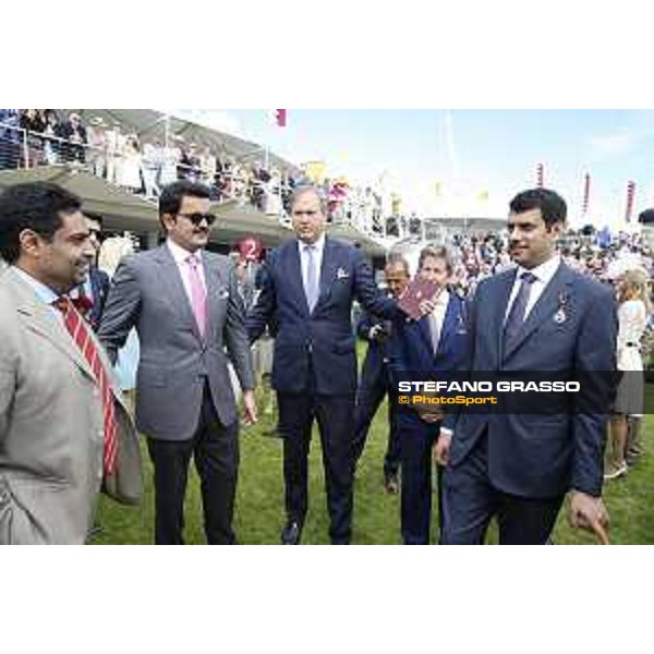 Sheikh Joaan bin Hamad bin Khalifa Al Thani and Hamad Al-Attiyah Goodwood and 29th july 2015 ph.Stefano Grasso/QEF