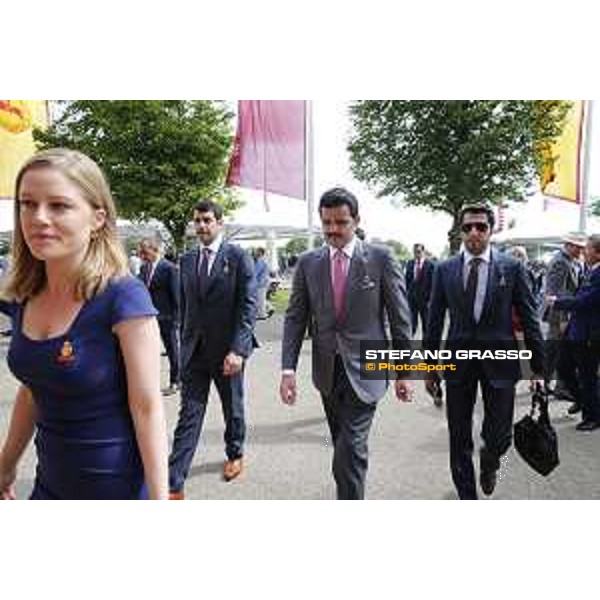 Sheikh Joaan bin Hamad bin Khalifa Al Thani and Hamad Al-Attiyah Goodwood and 29th july 2015 ph.Stefano Grasso/QEF
