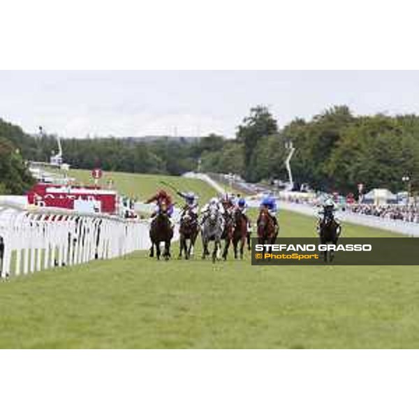 Maxime Guyon on Solow wins the Qatar Susses Stakes Goodwood,29th july 2015 ph.Stefano Grasso/QEF
