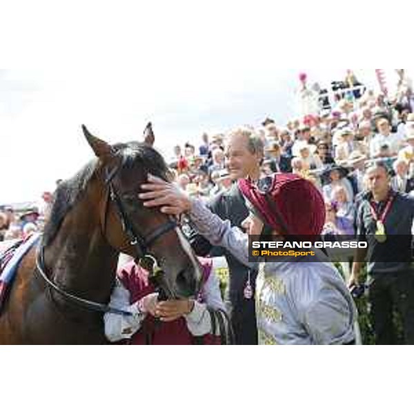 Goodwood - QATAR Goodwood Festival - Frankie Dettori and Shalaa win the QATAR Richmond Stakes - ph.Stefano Grasso/QEF