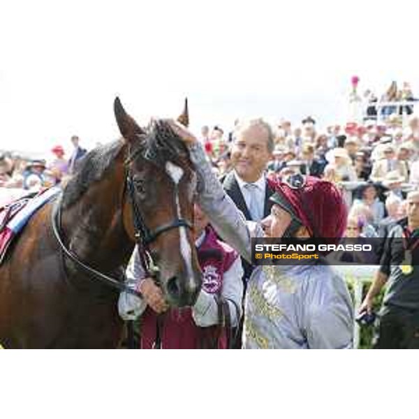 Goodwood - QATAR Goodwood Festival - Frankie Dettori and Shalaa win the QATAR Richmond Stakes - ph.Stefano Grasso/QEF