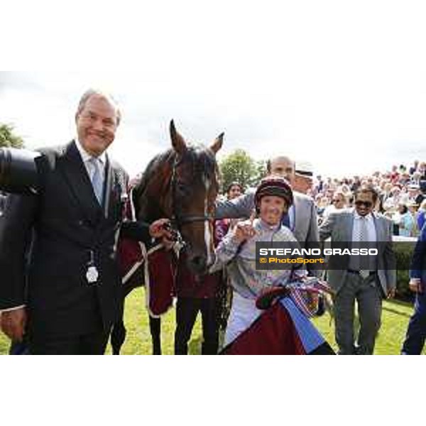 Goodwood - QATAR Goodwood Festival - Frankie Dettori and Shalaa win the QATAR Richmond Stakes - ph.Stefano Grasso/QEF