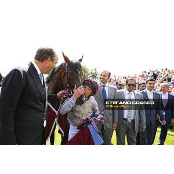 Goodwood - QATAR Goodwood Festival - Frankie Dettori and Shalaa win the QATAR Richmond Stakes - ph.Stefano Grasso/QEF