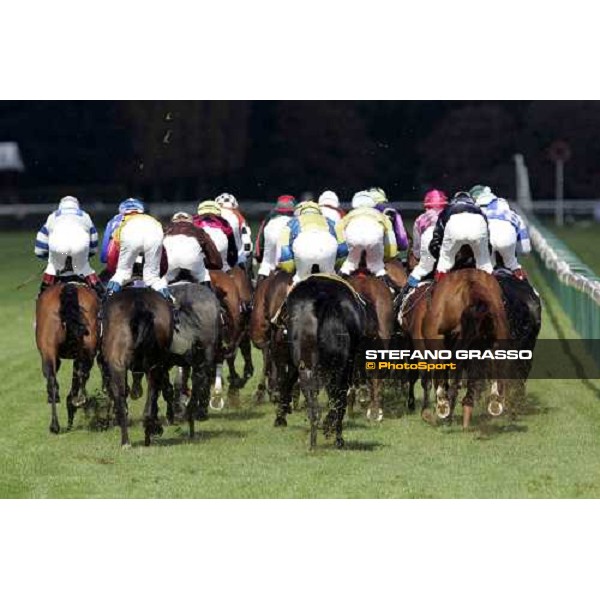 towards the finish line Paris Longchamp, 1st october 2005 ph. Stefano Grasso