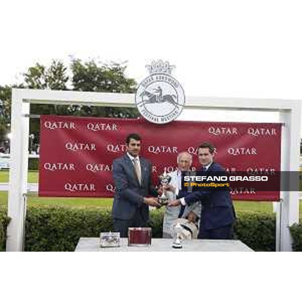 Goodwood - QATAR Goodwood Festival The prize giving of the QATAR Goodwood Cup Goodwood,30th july 2015 ph.Stefano Grasso/QEF