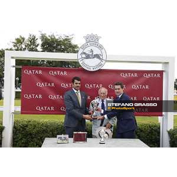 Goodwood - QATAR Goodwood Festival The prize giving of the QATAR Goodwood Cup Goodwood,30th july 2015 ph.Stefano Grasso/QEF