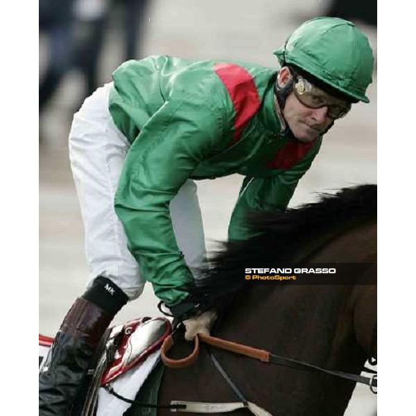 Mick Kinane Paris Longchamp, 1st october 2005 ph. Stefano Grasso