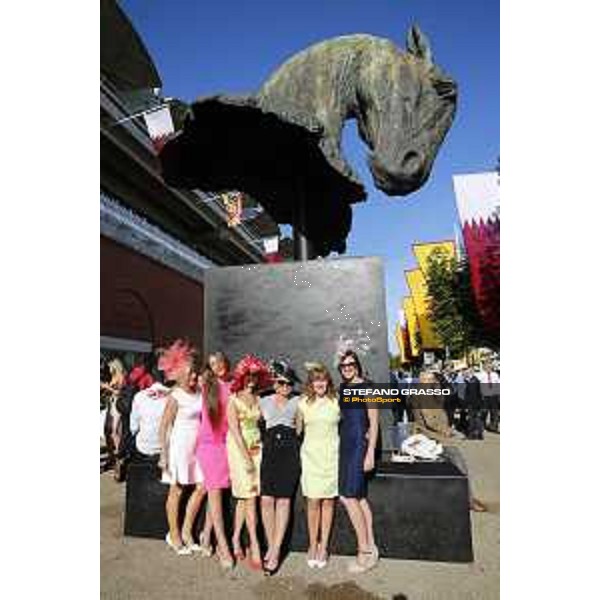 Goodwood - QATAR Goodwood Festival Fourth Day - Fashion at the racecourse Goodwood,31st july 2015 ph.Stefano Grasso/QEF
