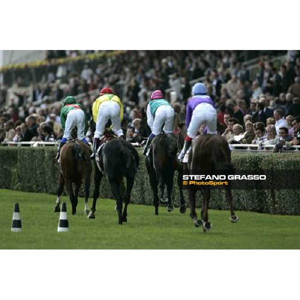 horses come back to the stable Paris Longchamp, 1st october 2005 ph. Stefano Grasso