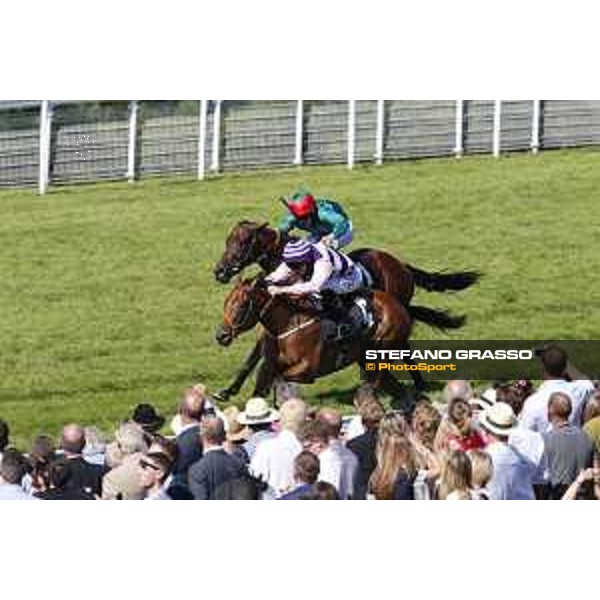 Goodwood - QATAR Goodwood Festival Richard Hughes on Belvoir Bay wins the Betfre Supports Jack Berry House Nursery Stakes Goodwood,31st july 2015 ph.Stefano Grasso/QEF