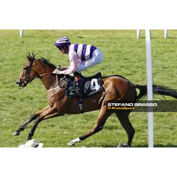 Goodwood - QATAR Goodwood Festival Richard Hughes on Belvoir Bay wins the Betfre Supports Jack Berry House Nursery Stakes Goodwood,31st july 2015 ph.Stefano Grasso/QEF