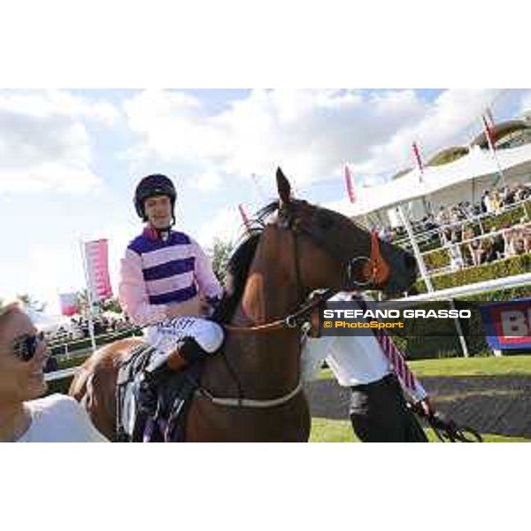 Goodwood - QATAR Goodwood Festival Richard Hughes on Belvoir Bay Goodwood,31st july 2015 ph.Stefano Grasso/QEF