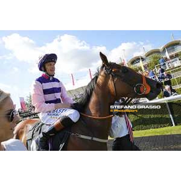 Goodwood - QATAR Goodwood Festival Richard Hughes on Belvoir Bay Goodwood,31st july 2015 ph.Stefano Grasso/QEF