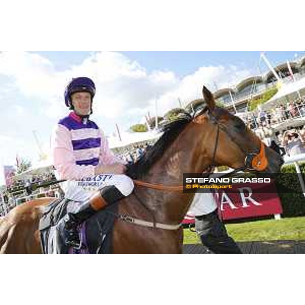 Goodwood - QATAR Goodwood Festival Richard Hughes on Belvoir Bay Goodwood,31st july 2015 ph.Stefano Grasso/QEF