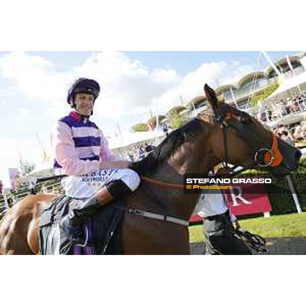 Goodwood - QATAR Goodwood Festival Richard Hughes on Belvoir Bay Goodwood,31st july 2015 ph.Stefano Grasso/QEF