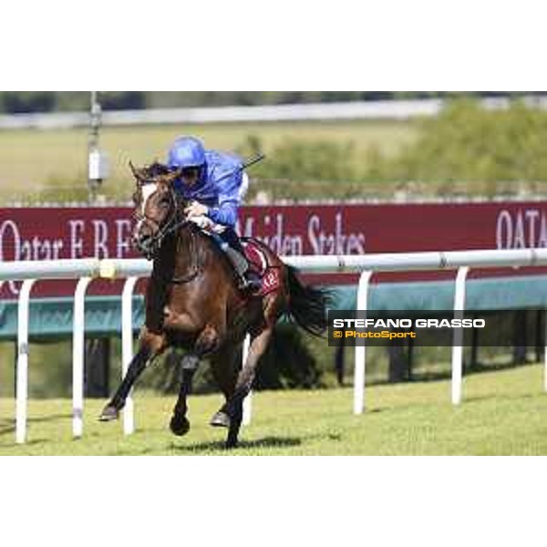 Goodwood - QATAR Goodwood Festival William Buick on Folkswood wins the QATAR EBF Stallions Maiden Stakes Goodwood,1st august 2015 ph.Stefano Grasso/QEF