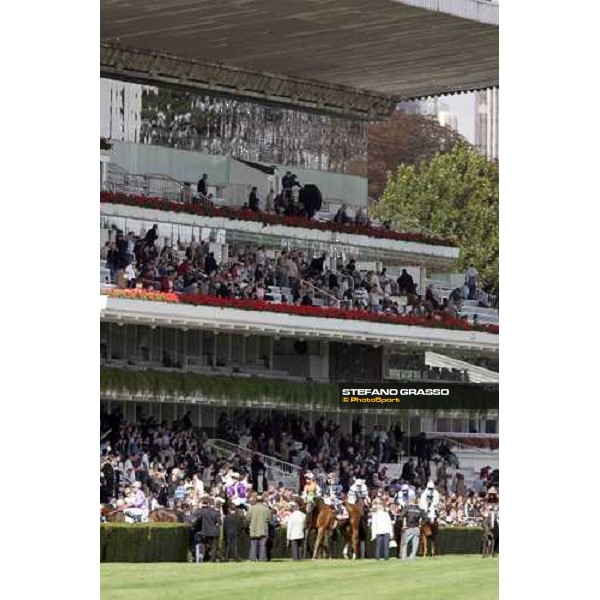 the grandstand of Longchamp Paris Longchamp, 1st october 2005 ph. Stefano Grasso