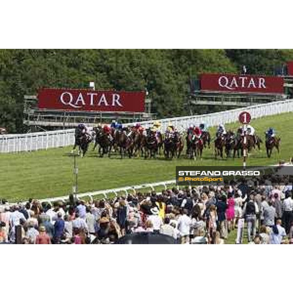 QATAR Goodwood Festival Frankie Dettori on Golden Steps wins the QATAR Stewards\' Sprint Stakes Goodwood, Fifht day, 1st august 2015 ph.Stefano Grasso/QEF