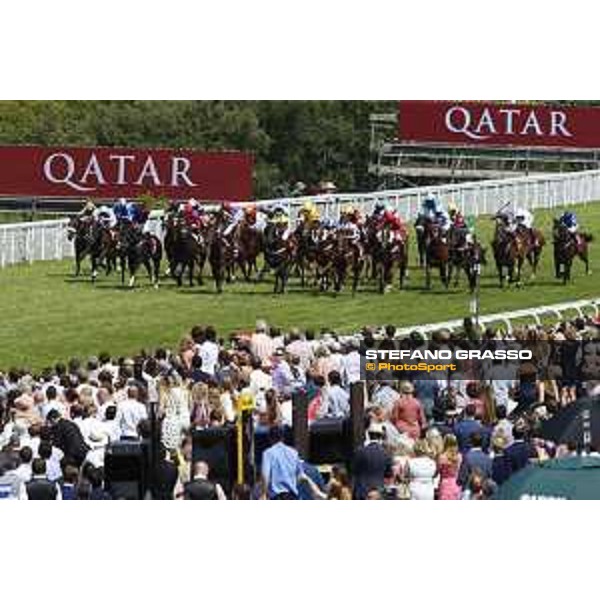 QATAR Goodwood Festival Frankie Dettori on Golden Steps wins the QATAR Stewards\' Sprint Stakes Goodwood, Fifht day, 1st august 2015 ph.Stefano Grasso/QEF