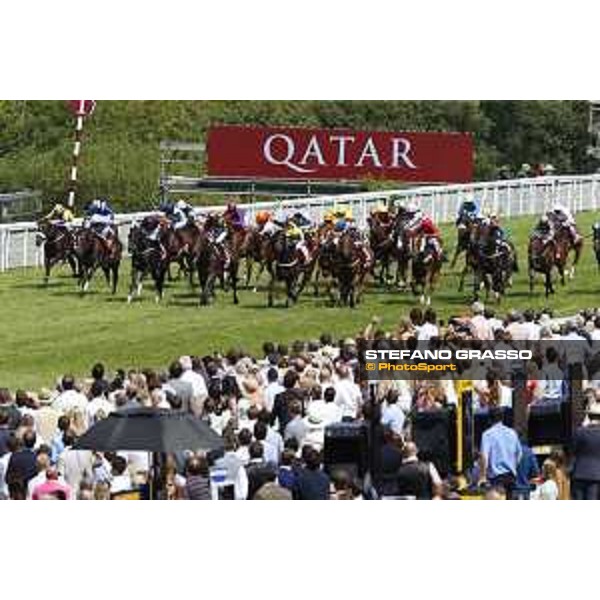 QATAR Goodwood Festival Frankie Dettori on Golden Steps wins the QATAR Stewards\' Sprint Stakes Goodwood, Fifht day, 1st august 2015 ph.Stefano Grasso/QEF