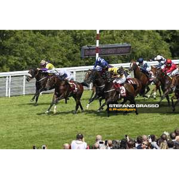 QATAR Goodwood Festival Frankie Dettori on Golden Steps wins the QATAR Stewards\' Sprint Stakes Goodwood, Fifht day, 1st august 2015 ph.Stefano Grasso/QEF