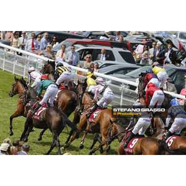 QATAR Goodwood Festival Frankie Dettori on Golden Steps wins the QATAR Stewards\' Sprint Stakes Goodwood, Fifht day, 1st august 2015 ph.Stefano Grasso/QEF