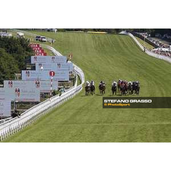 QATAR Goodwood Festival Olivier Peslier on Darthmouth wins the Educate a Child Stakes Goodwood, Fifht day, 1st august 2015 ph.Stefano Grasso/QEF