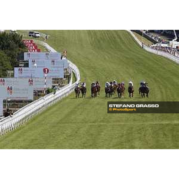 QATAR Goodwood Festival Olivier Peslier on Darthmouth wins the Educate a Child Stakes Goodwood, Fifht day, 1st august 2015 ph.Stefano Grasso/QEF