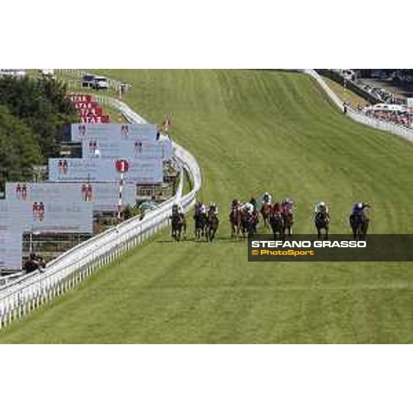 QATAR Goodwood Festival Olivier Peslier on Darthmouth wins the Educate a Child Stakes Goodwood, Fifht day, 1st august 2015 ph.Stefano Grasso/QEF