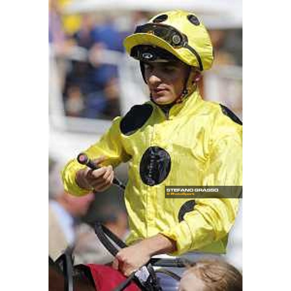 QATAR Goodwood Festival Andrea Atzeni on Lady of Dubai Goodwood, Fifht day, 1st august 2015 ph.Stefano Grasso/QEF